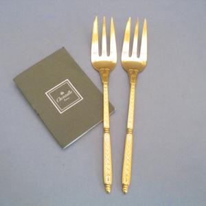 2 Kuchengabeln von Christofle