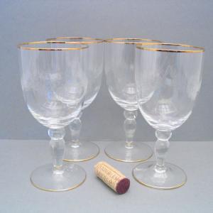 4 Rotwein-Gläser von IKEA